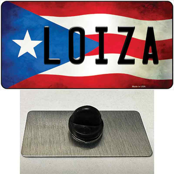 Loiza Puerto Rico Flag Wholesale Novelty Metal Hat Pin
