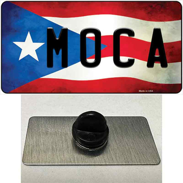 Moca Puerto Rico Flag Wholesale Novelty Metal Hat Pin