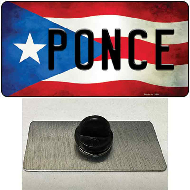 Ponce Puerto Rico Flag Wholesale Novelty Metal Hat Pin