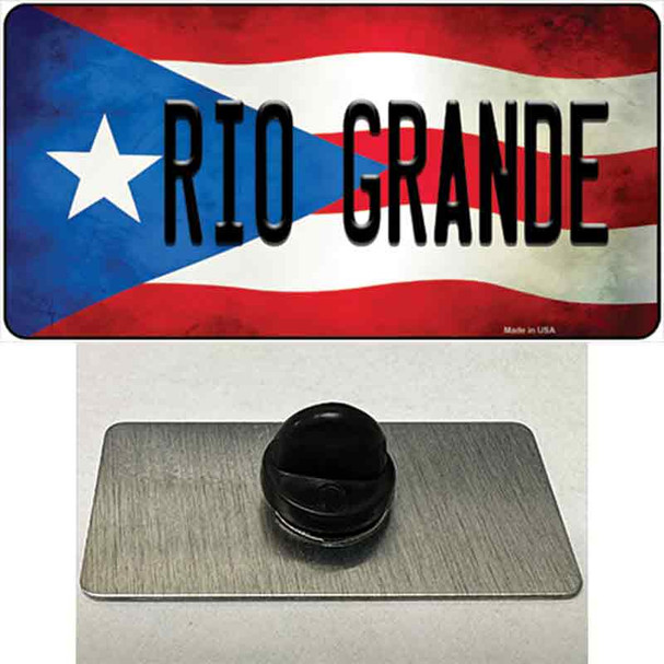 Rio Grande Puerto Rico Flag Wholesale Novelty Metal Hat Pin