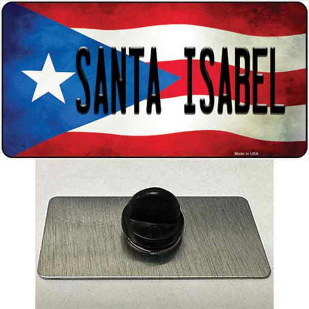 Santa Isabel Puerto Rico Flag Wholesale Novelty Metal Hat Pin