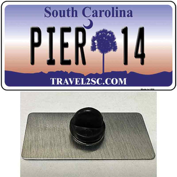 Pier 14 South Carolina Wholesale Novelty Metal Hat Pin