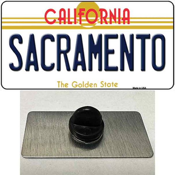 Sacramento California Wholesale Novelty Metal Hat Pin