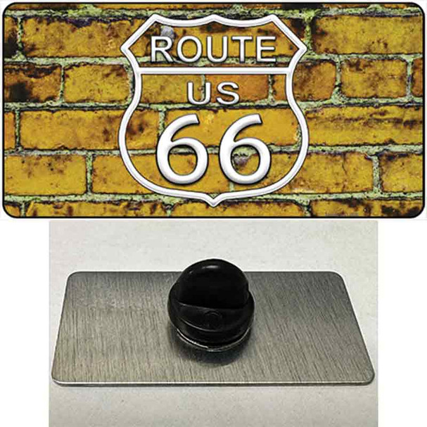 Route 66 Yellow Brick Wall Wholesale Novelty Metal Hat Pin