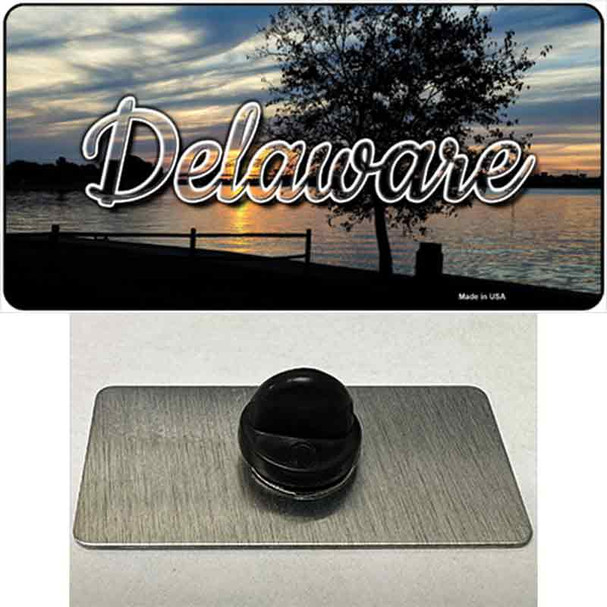 Delaware River Sunset State Wholesale Novelty Metal Hat Pin