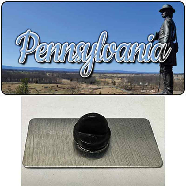 Pennsylvania Gettysburg Statue State Wholesale Novelty Metal Hat Pin