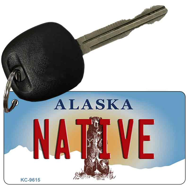 Native Alaska State Wholesale Novelty Key Chain