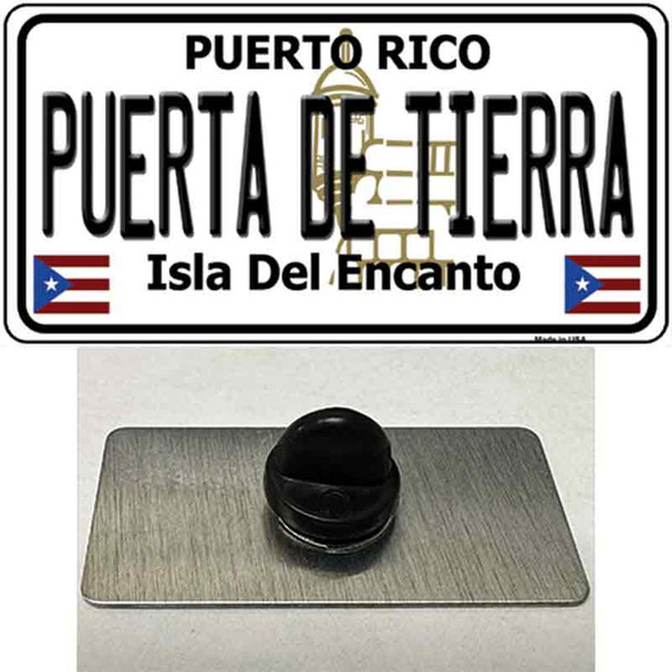 Puerta De Tierra Puerto Rico Wholesale Novelty Metal Hat Pin