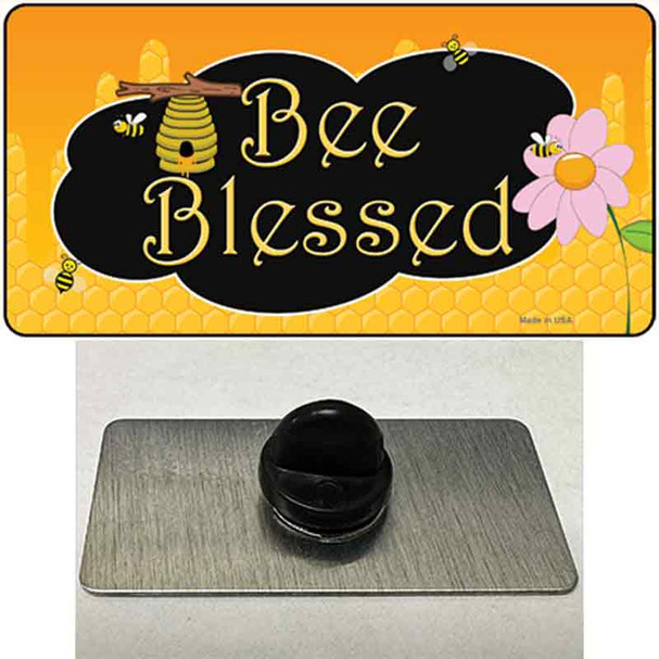 Bee Blessed Honey Hive Wholesale Novelty Metal Hat Pin