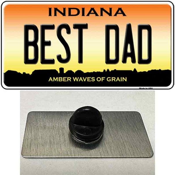 Best Dad Indiana Wholesale Novelty Metal Hat Pin