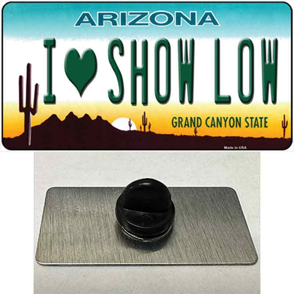 I Love Show Low Arizona Wholesale Novelty Metal Hat Pin