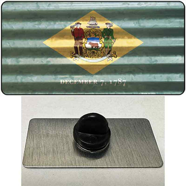 Delaware Corrugated Flag Wholesale Novelty Metal Hat Pin