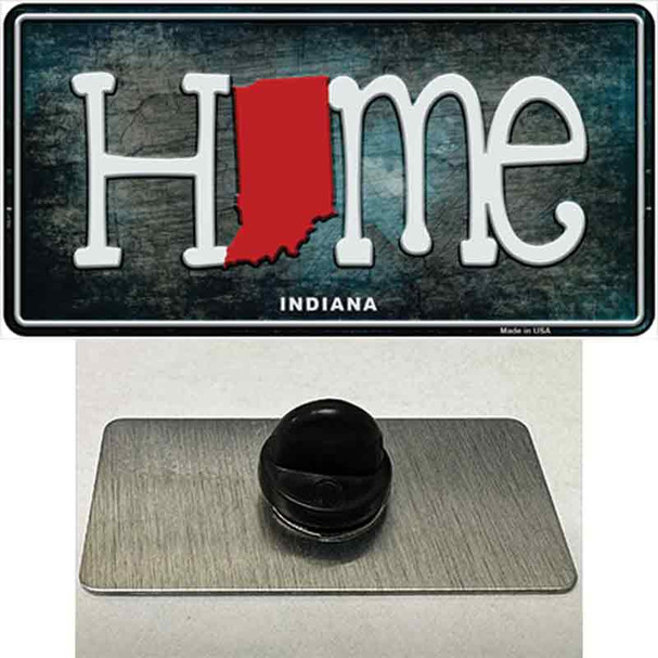 Indiana Home State Outline Wholesale Novelty Metal Hat Pin