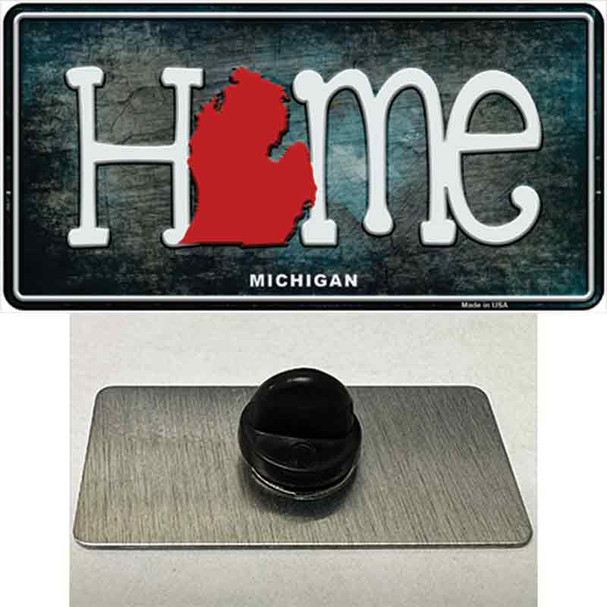Michigan Home State Outline Wholesale Novelty Metal Hat Pin