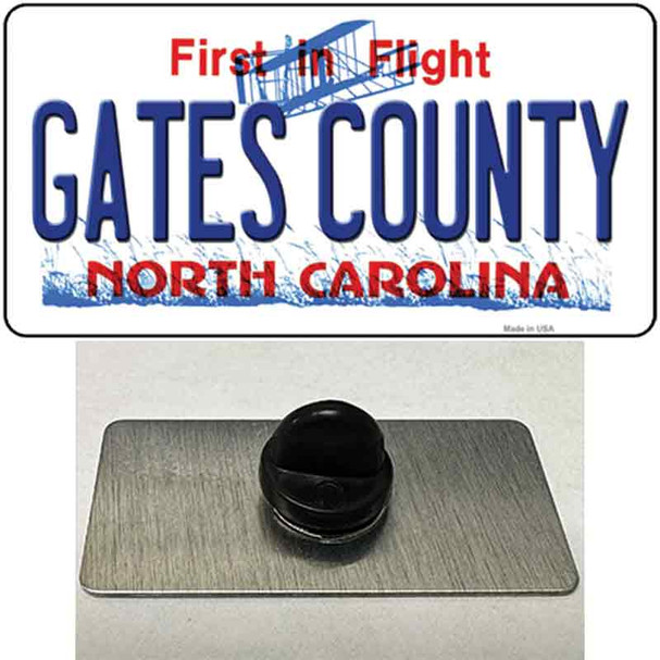 Gates County North Carolina State Wholesale Novelty Metal Hat Pin