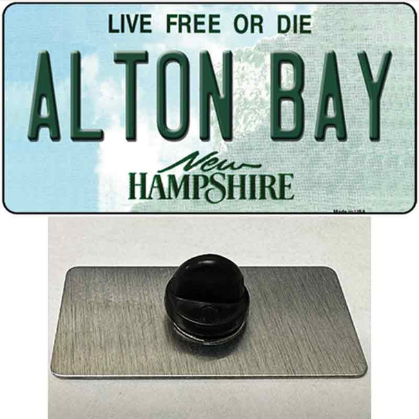 Alton Bay New Hampshire Wholesale Novelty Metal Hat Pin