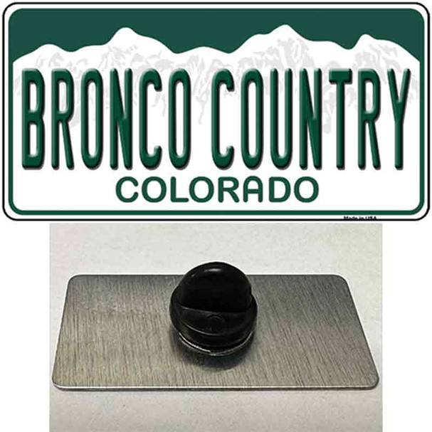 Bronco Country Colorado Wholesale Novelty Metal Hat Pin