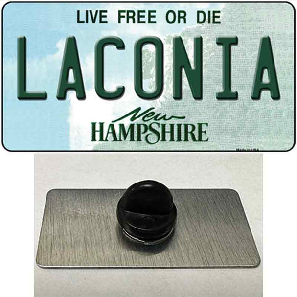 Laconia New Hampshire Wholesale Novelty Metal Hat Pin