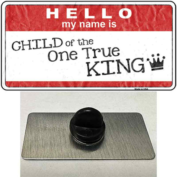 One True King Wholesale Novelty Metal Hat Pin