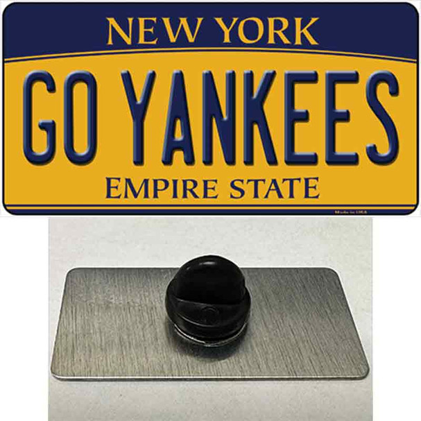 Go Yankees New York Wholesale Novelty Metal Hat Pin