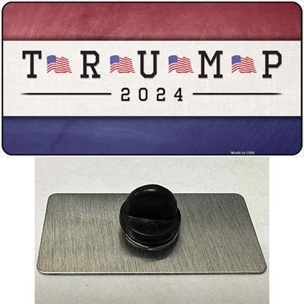 Trump 2024 USA Flag Wholesale Novelty Metal Hat Pin