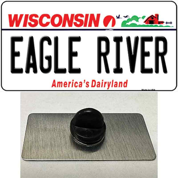 Wisconsin Eagle River Wholesale Novelty Metal Hat Pin