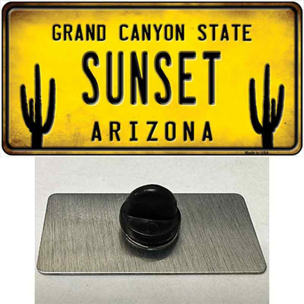 Arizona Sunset Wholesale Novelty Metal Hat Pin