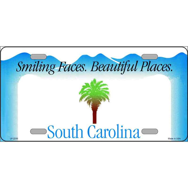 South Carolina Novelty State Blank Wholesale Metal License Plate