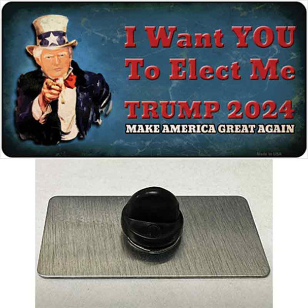 I Want You to Elect Me Trump 2024 Wholesale Novelty Metal Hat Pin