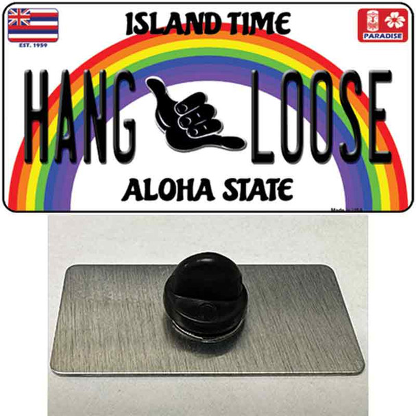 Hang Loose Hawaii Wholesale Novelty Metal Hat Pin