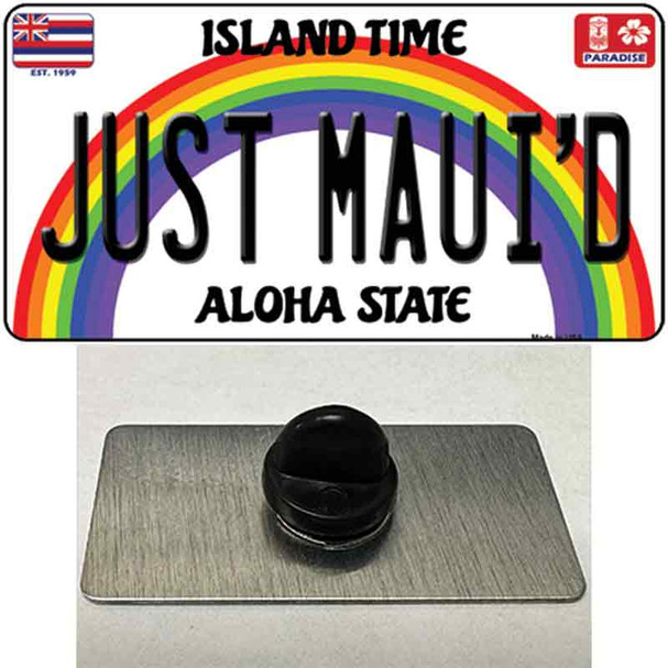 Just Mauid Hawaii Wholesale Novelty Metal Hat Pin