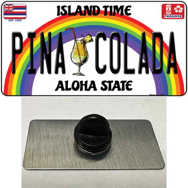 Pina Colada Hawaii Wholesale Novelty Metal Hat Pin