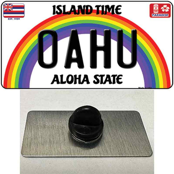 Oahu Hawaii Wholesale Novelty Metal Hat Pin