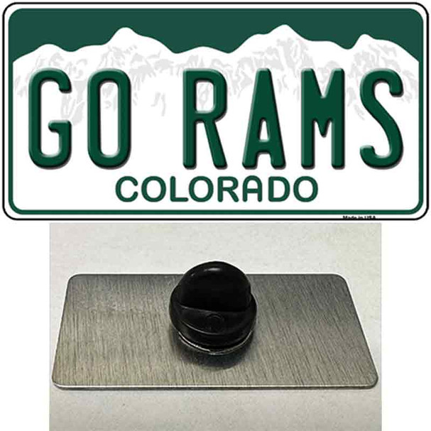 Go Rams Wholesale Novelty Metal Hat Pin