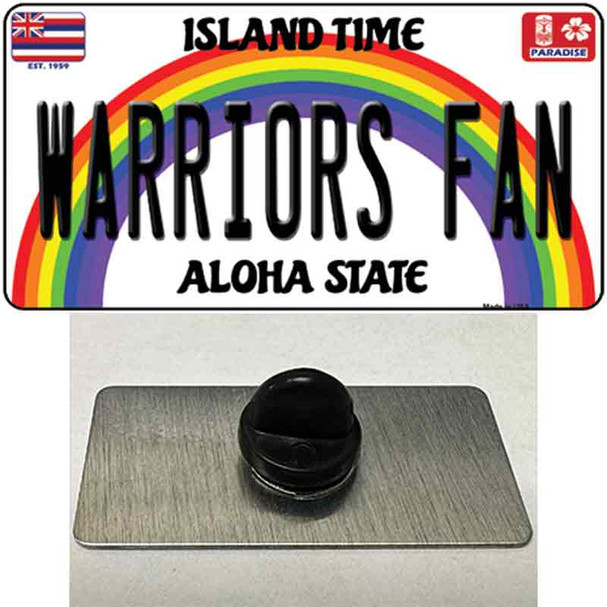 Warriors Fan Wholesale Novelty Metal Hat Pin