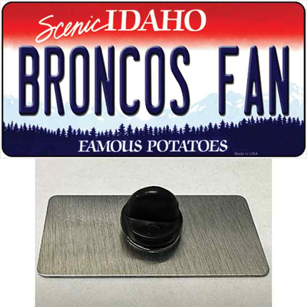Broncos Fan Wholesale Novelty Metal Hat Pin