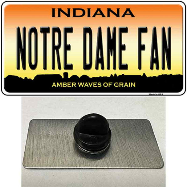 Notre Dame Fan Wholesale Novelty Metal Hat Pin Tag