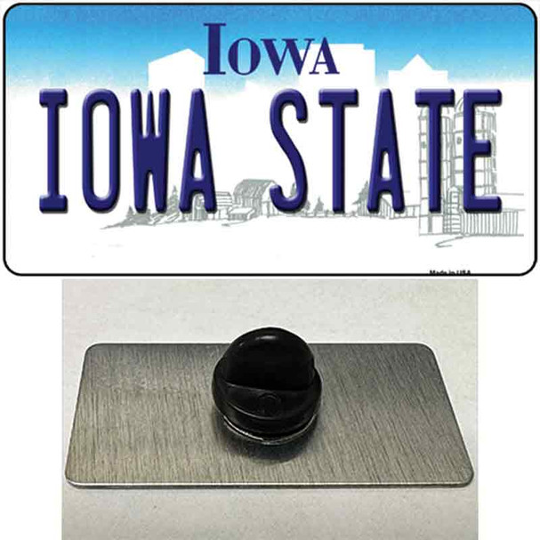 Iowa State Wholesale Novelty Metal Hat Pin Tag