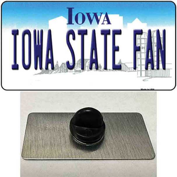 Iowa State Fan Wholesale Novelty Metal Hat Pin Tag