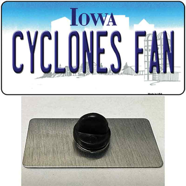 Cyclones Fan Wholesale Novelty Metal Hat Pin Tag