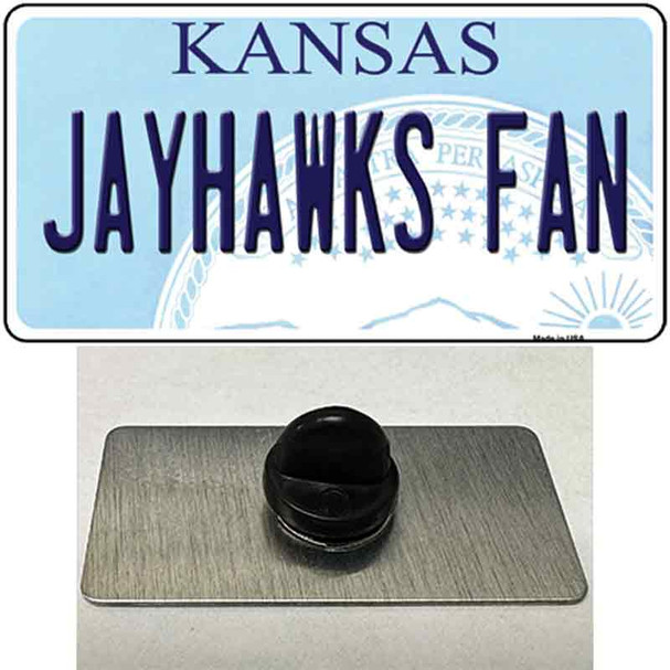 Jayhawks Fan Wholesale Novelty Metal Hat Pin Tag