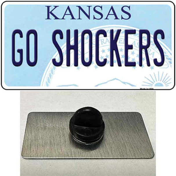 Go Shockers Wholesale Novelty Metal Hat Pin Tag