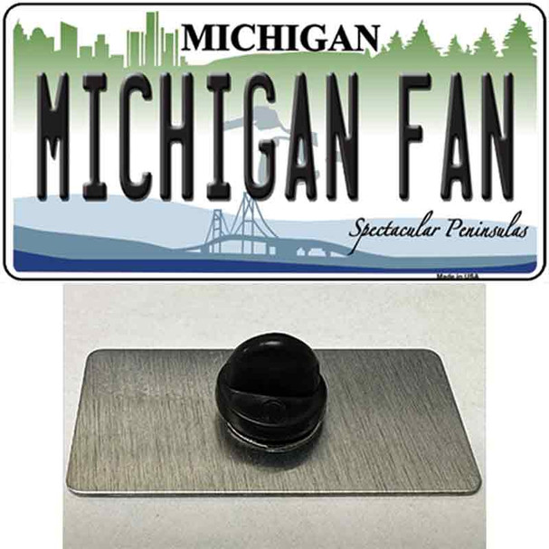 Michigan Fan Wholesale Novelty Metal Hat Pin