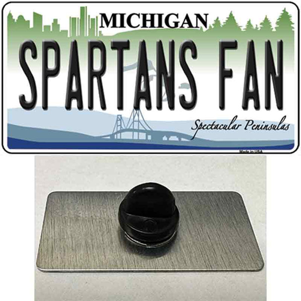 Spartans Fan Wholesale Novelty Metal Hat Pin
