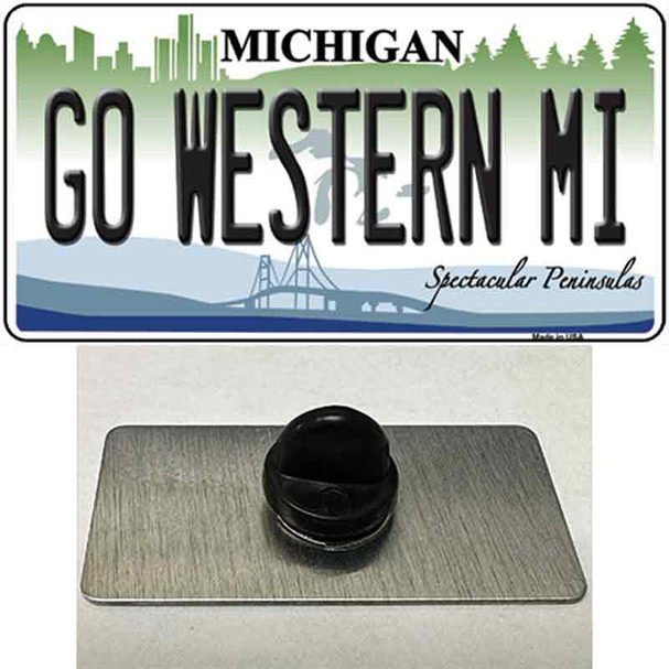 Go Western Michigan Wholesale Novelty Metal Hat Pin