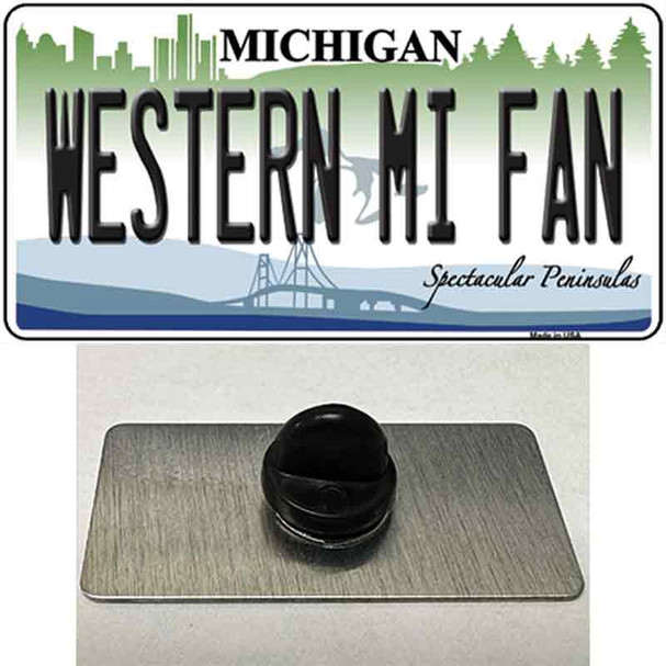 Western Michigan Fan Wholesale Novelty Metal Hat Pin