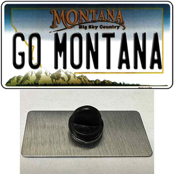 Go Montana Wholesale Novelty Metal Hat Pin