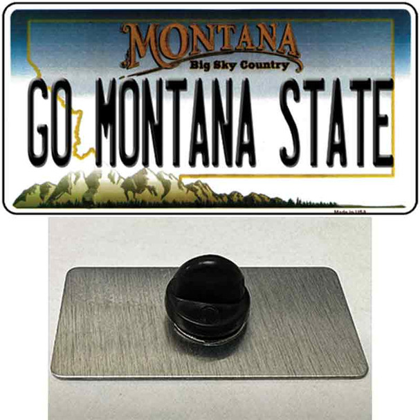 Go Montana State Wholesale Novelty Metal Hat Pin