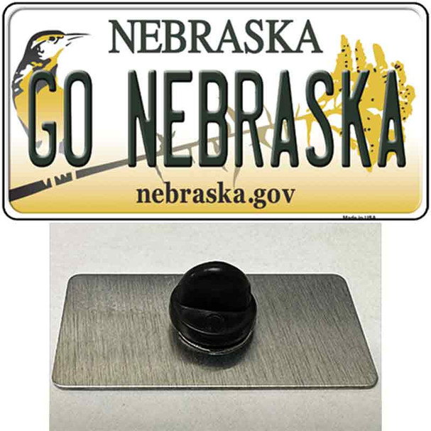 Go Nebraska Wholesale Novelty Metal Hat Pin