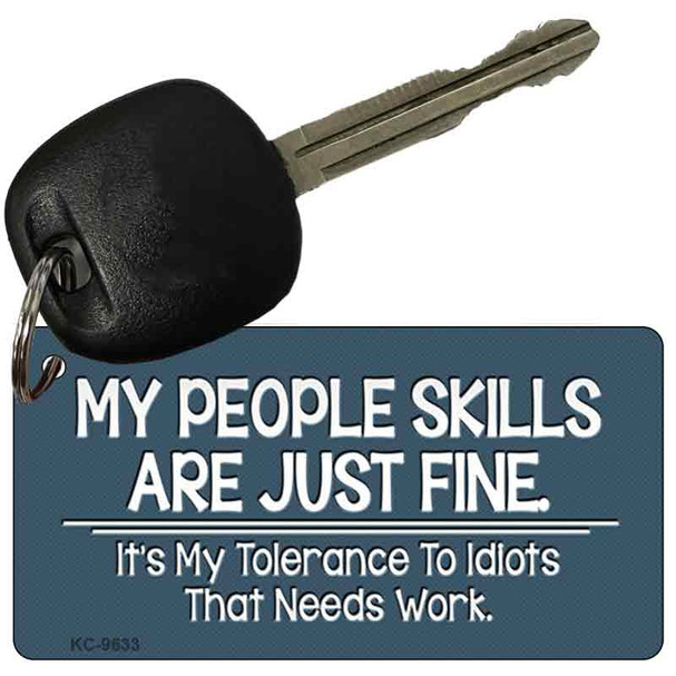 My People Skills Wholesale Novelty Key Chain